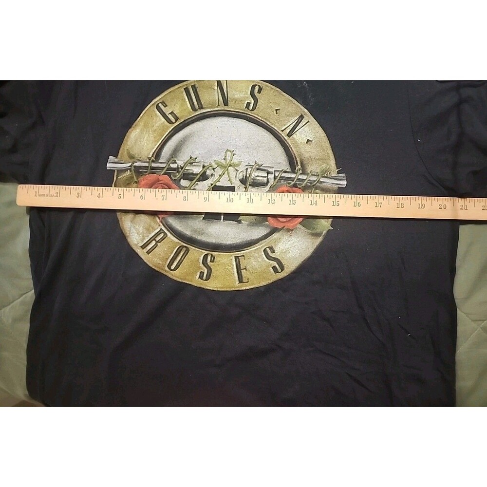 Guns N’ Roses 2021 Tour T-Shirt Men’s L Black Short Sleeve Rock Band Tee - Picture 3 of 5